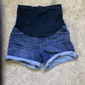Liz Lange Maternity Jean Shorts